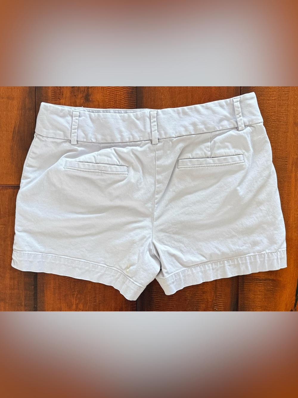 LOFT Light Tan Cotton Shorts - Picture 2 of 3